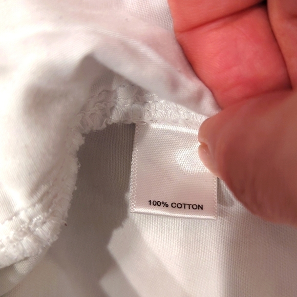 Loft Shorts White 4.5" Inseam 100% Cotton - Picture 6 of 9